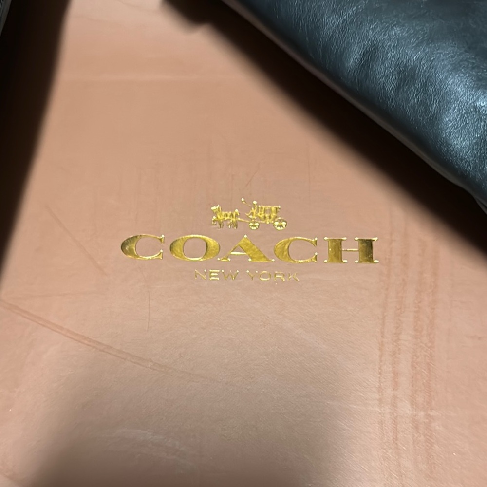 Coach Black Leather Riding Boots - Picture 5 of 5